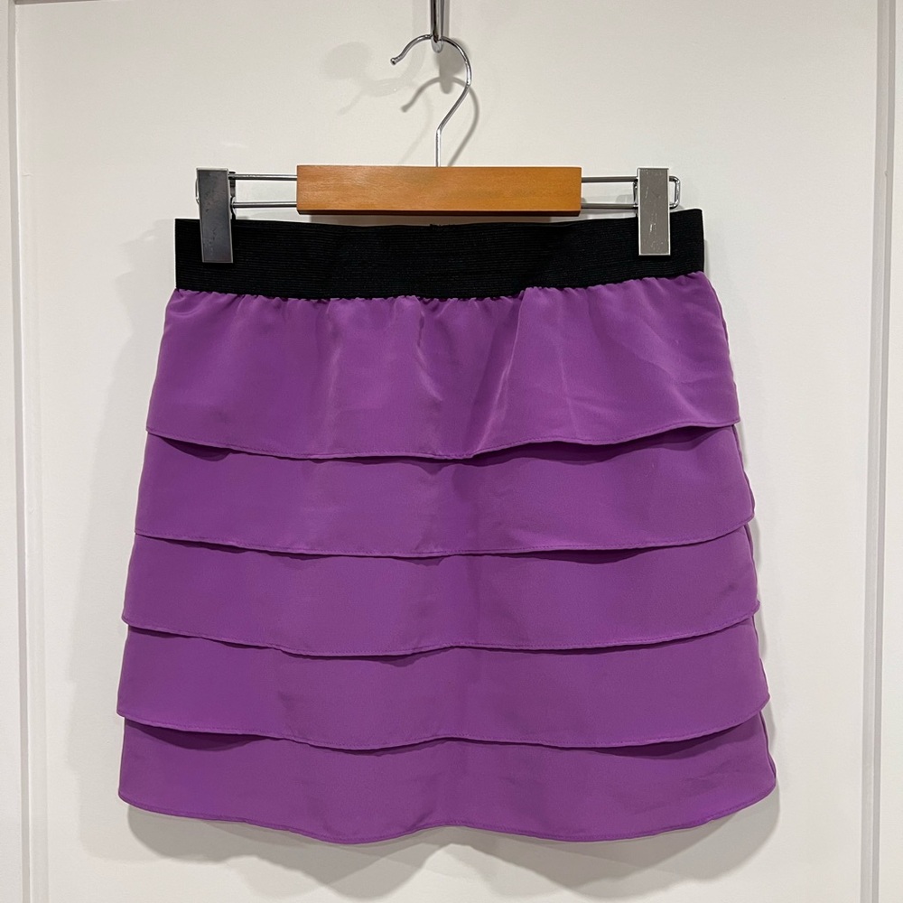 Purple Layered Skirt